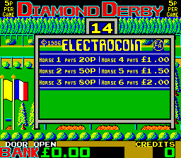 Diamond Derby (Original) Title Screen